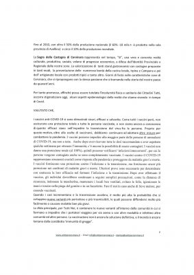 Uniti per Cervinara. Lettera al Prefetto: solito gioco delle tre carte di Lengua e i suoi amici