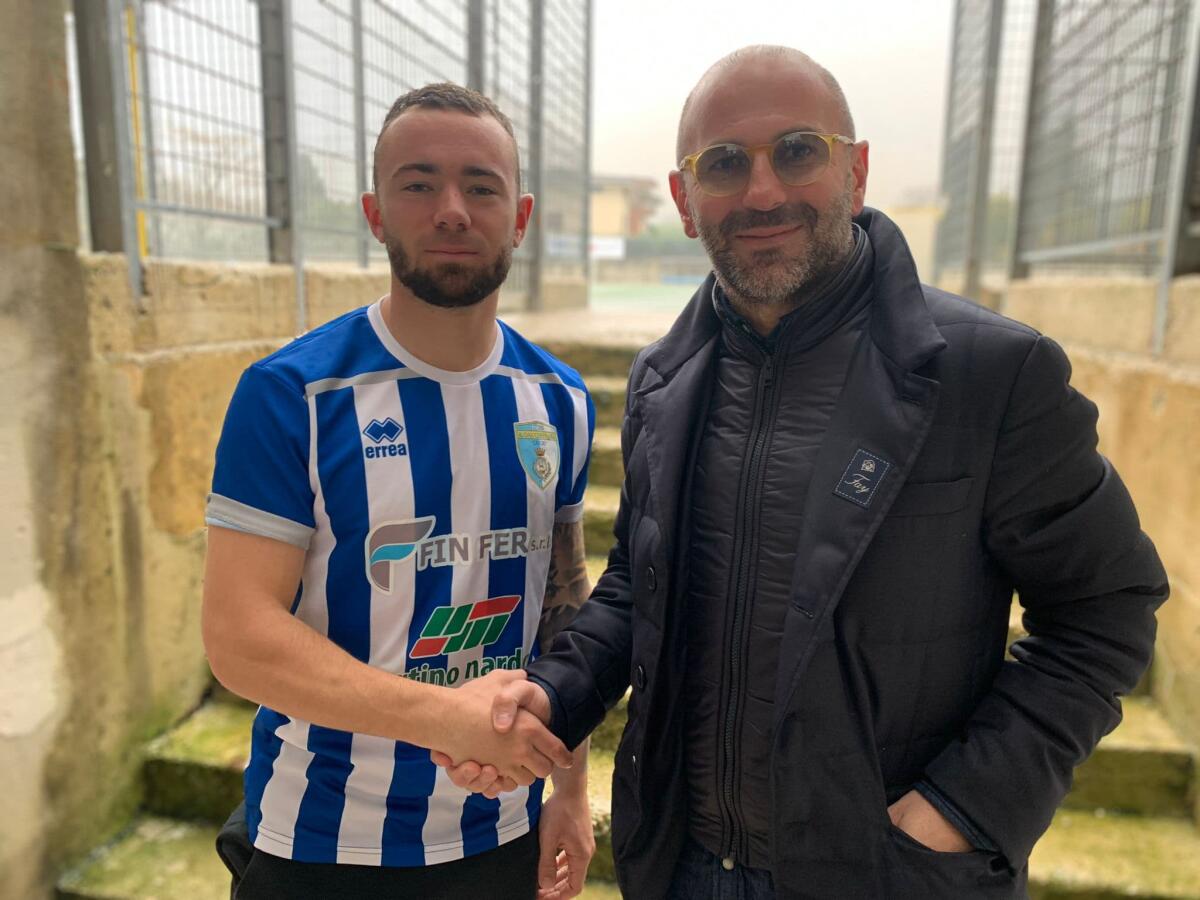 L’attaccante sudamericano Guillermo Rizzi Rozada è dell’Audax Cervinara - 