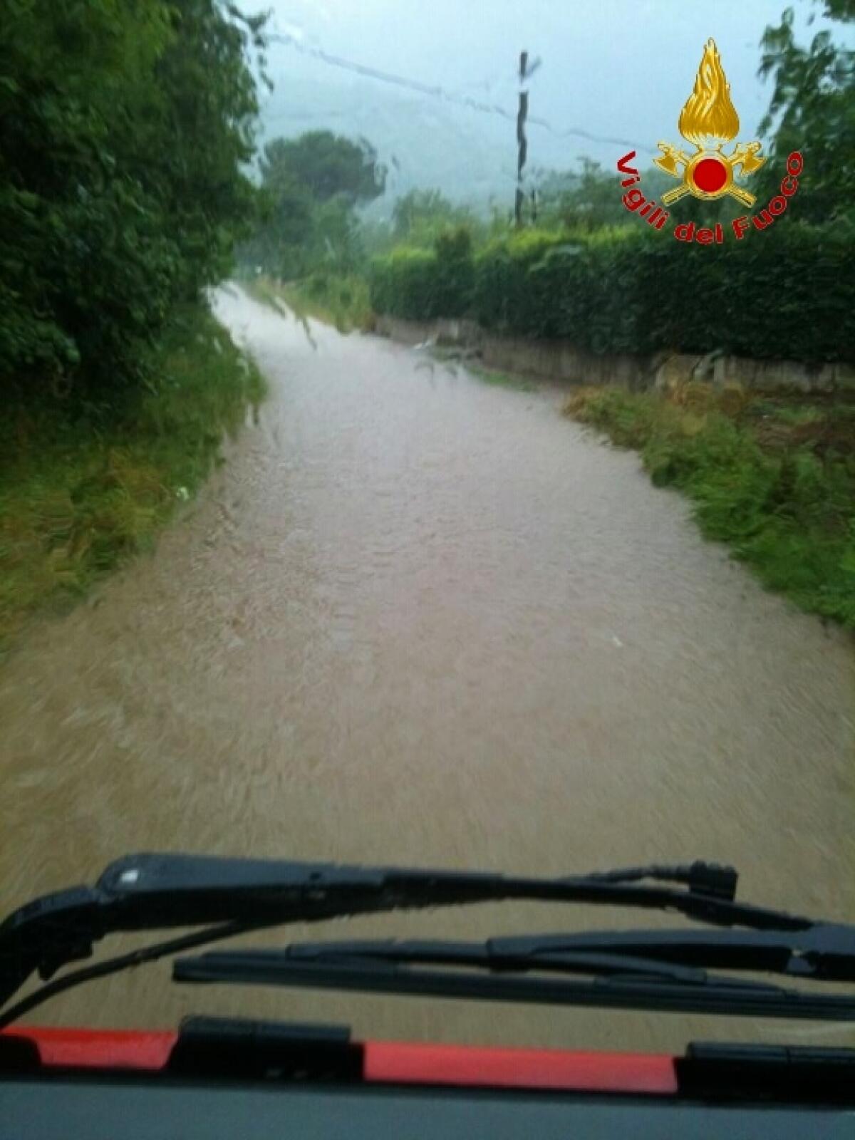 Maltempo. Circa 30 interventi dei Vigili del Fuoco in Irpinia. - 