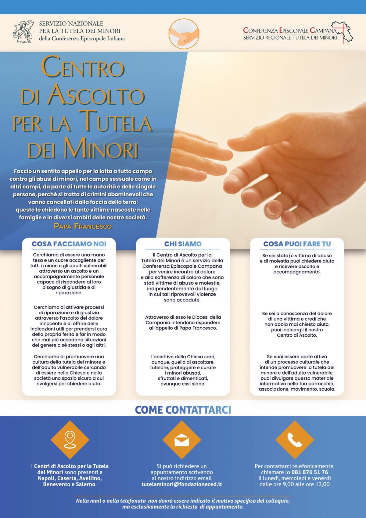 Vescovi Diocesi Campane: lettera pubblica in occasione della  “Giornata nazionale di preghiera per le Vittime ed i Sopravvissuti all’abuso” - 