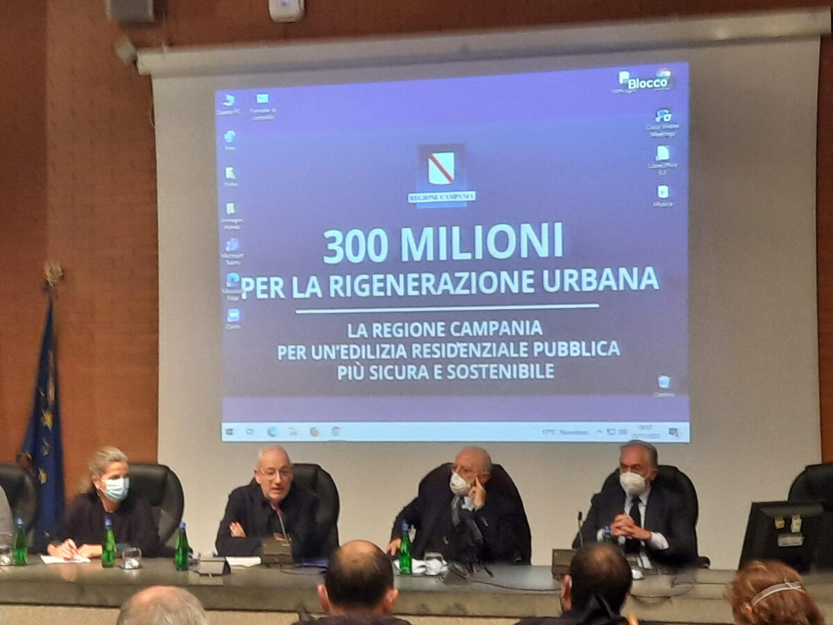 Bando Pnrr, incontro con De Luca - 
