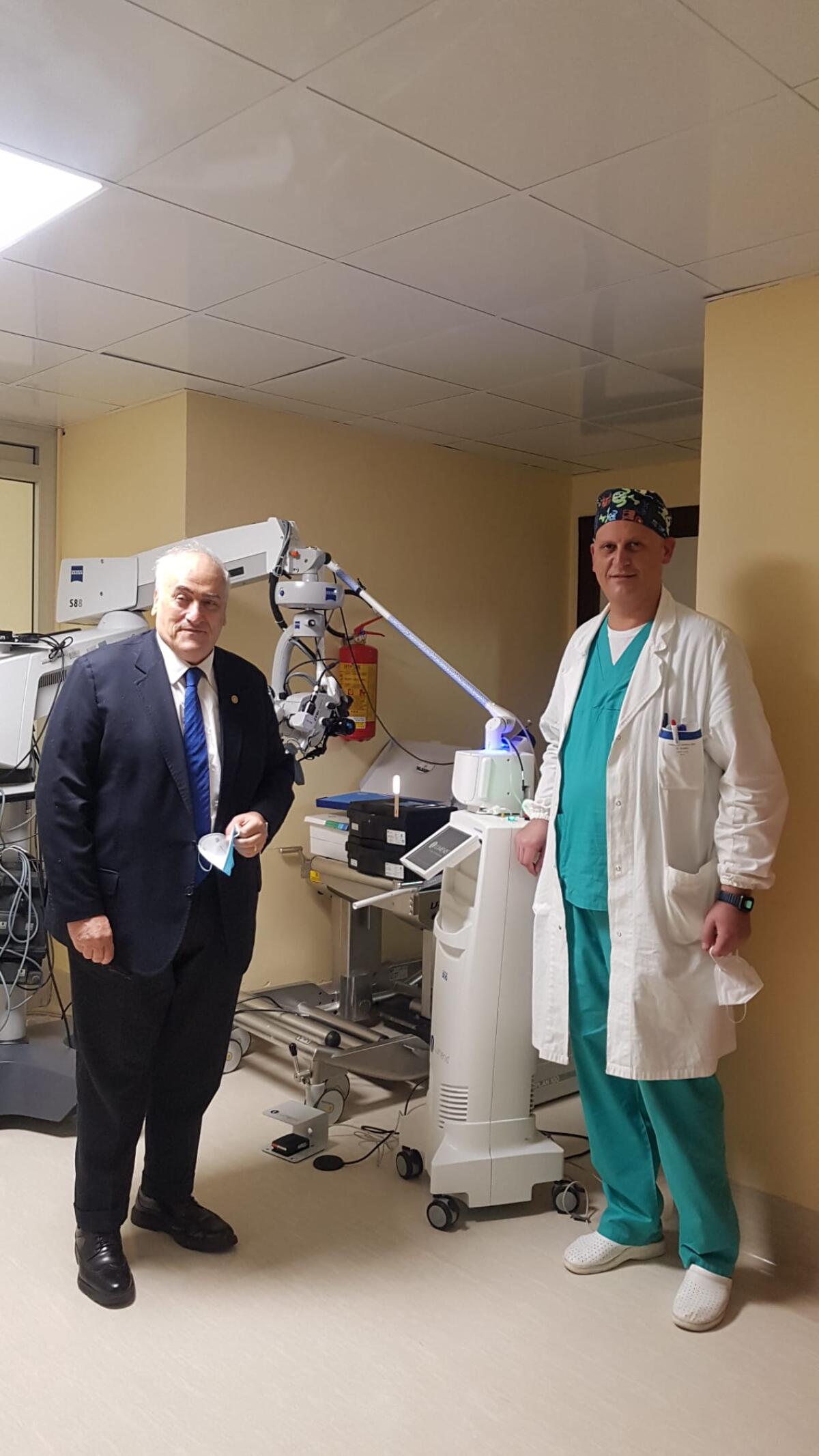 A.O.R.N. “San Pio” : Nuovo ed aggiornato laser CO2 per la chirurgia endoscopica - 