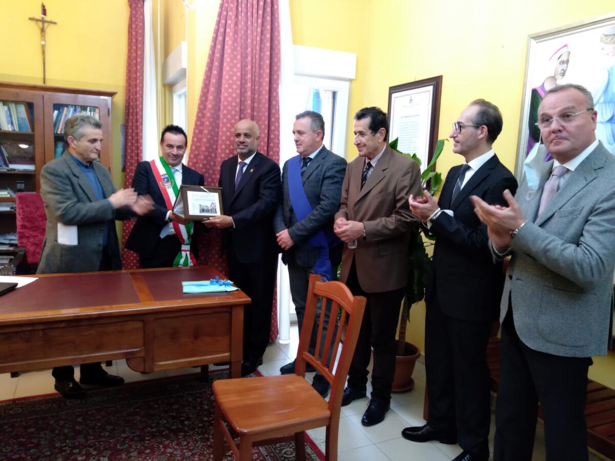 Consegna del Premio Marzani 2021 all'Ambasciatore del sultanato dell'Oman - 