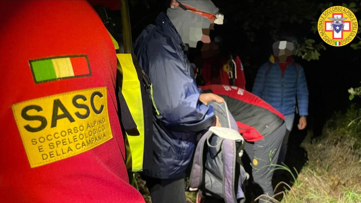 Finisce bene disavventura di un 55 enne sul Monte Falerio - 