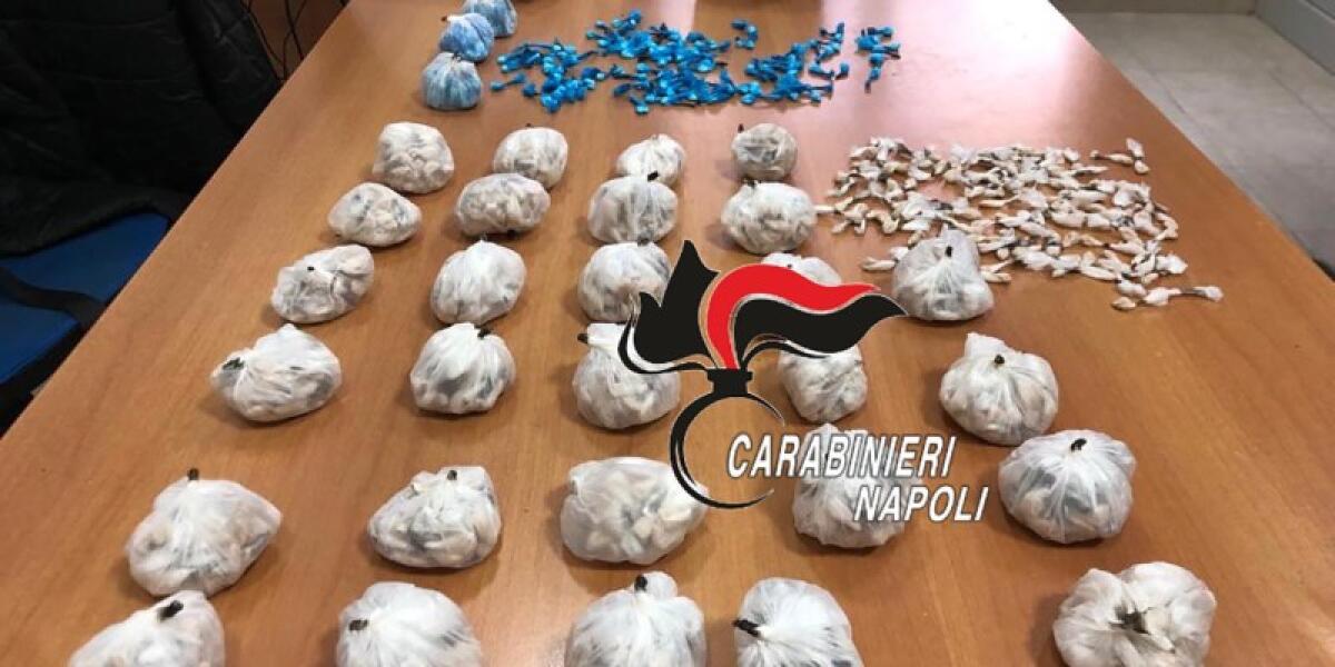 Carabinieri in azione al Parco Verde, una delle piazze di spaccio più grande d'Europa - 