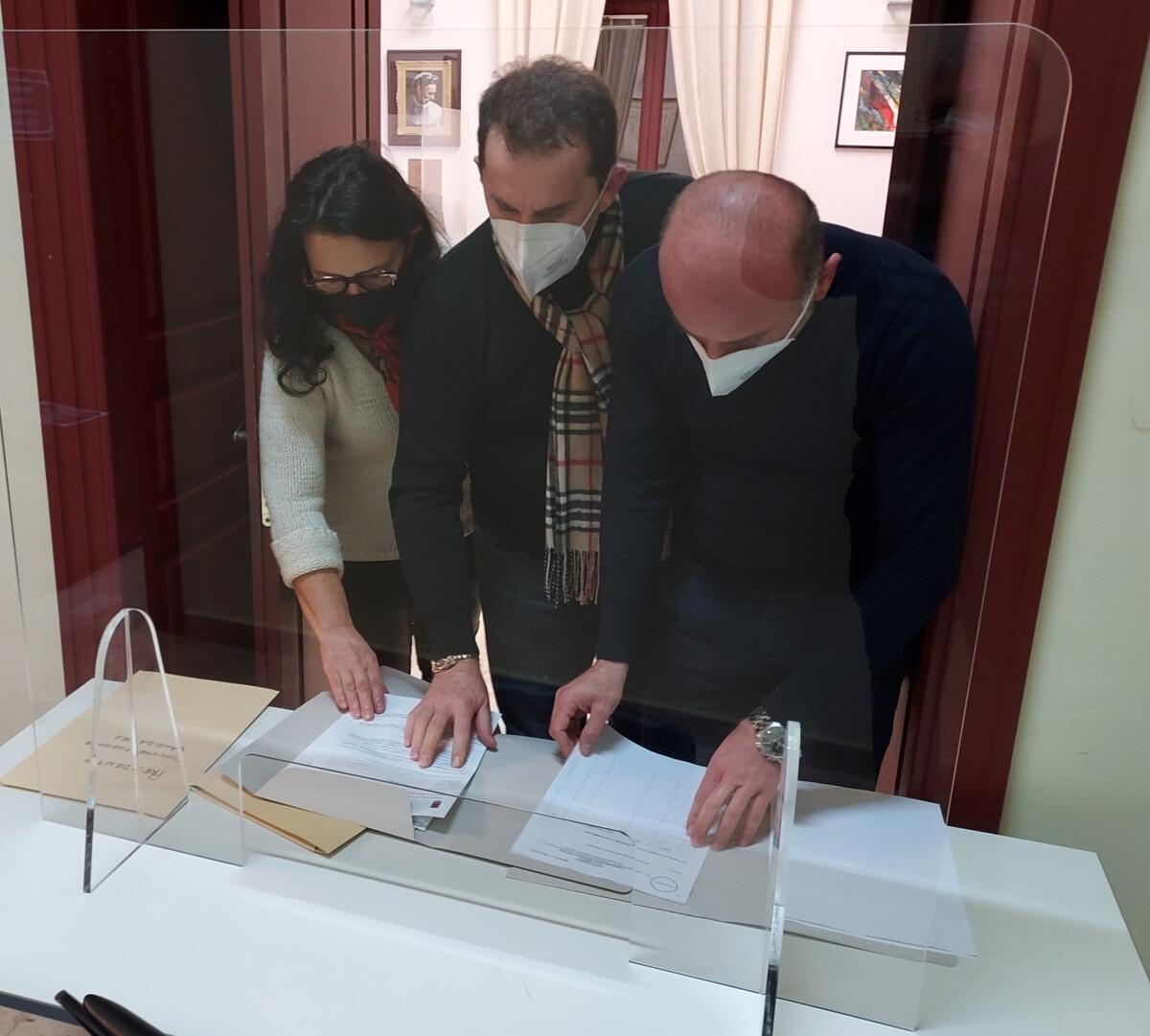 Presentata la candidatura a presidente del sindaco di Montella, Rizieri Buonopane. - 