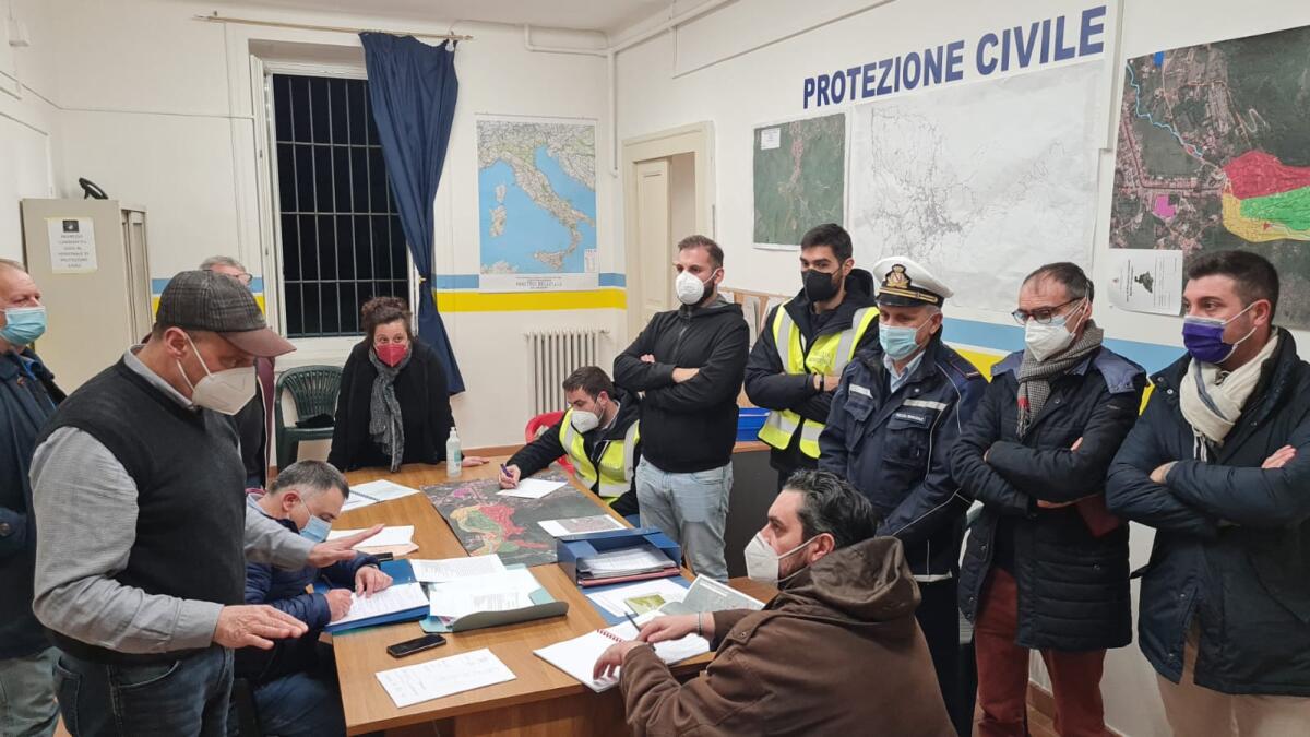 San Martino VC. Messa a punto esercitazione di Protezione Civile - 