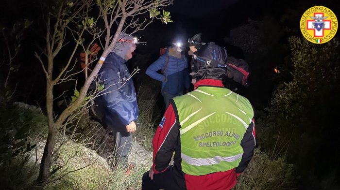 Finisce bene disavventura di un 55 enne sul Monte Falerio