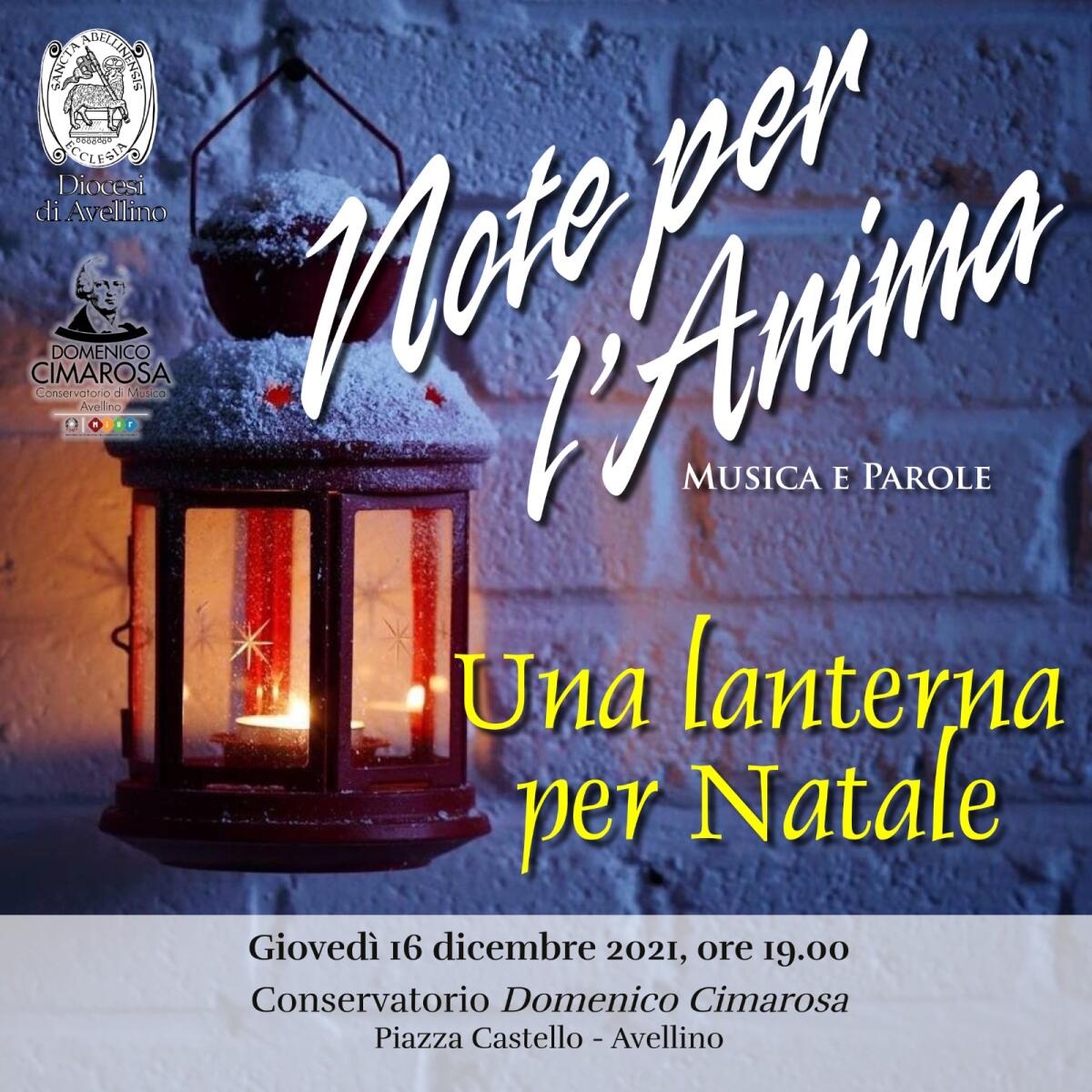 «Una lanterna per Natale» Tra parole e musica con il vescovo Aiello in Conservatorio - 