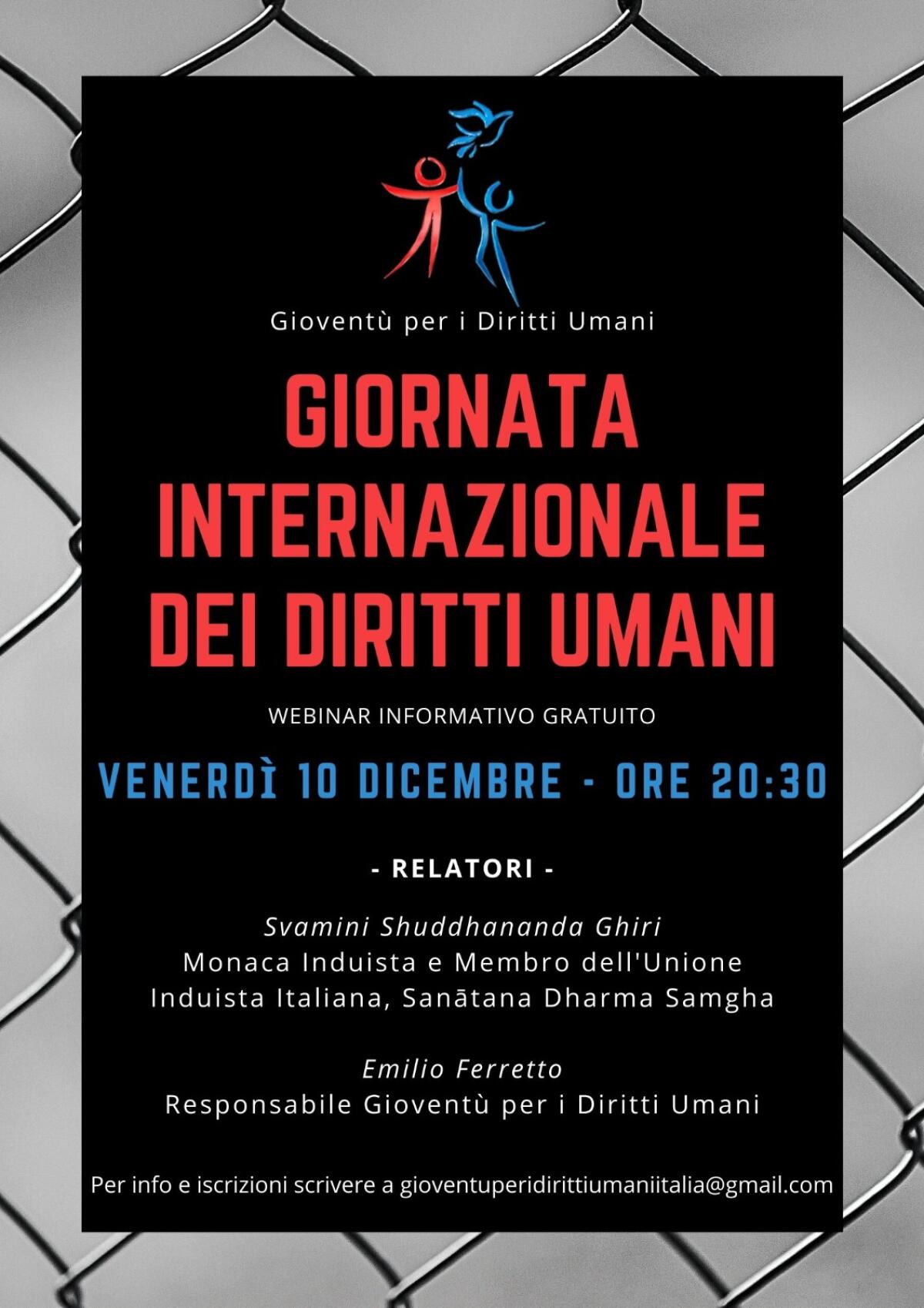 Giornata Internazionale dei Diritti Umani - 