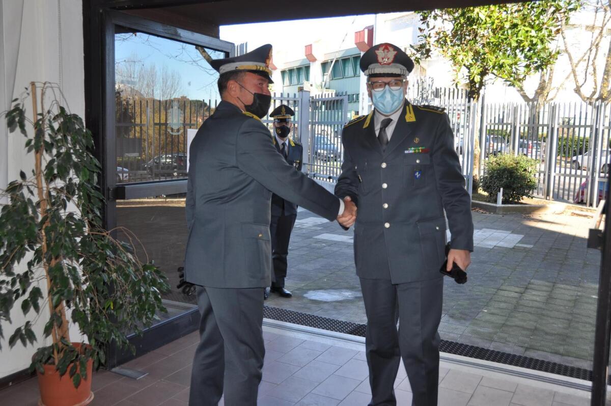 Visita del Comandante Regionale della Guardia di Finanza, al Comando Provinciale di Avellino - 