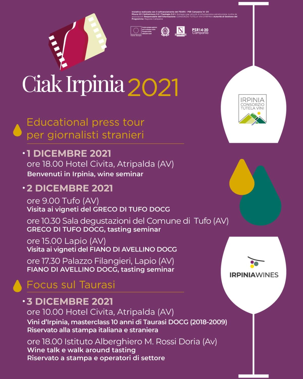 Si apre il sipario sull’edizione 2021 di “Ciak Irpinia” - 
