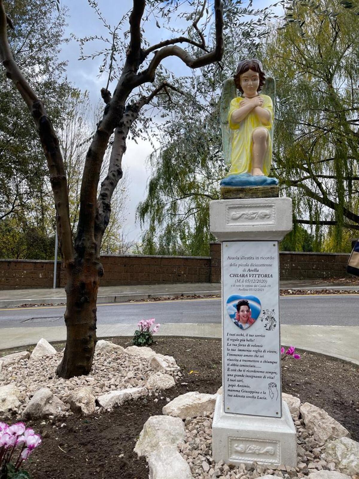 Al Moscati si ricorda Chiara Vittoria la più giovane vittima del covid in Irpinia - 