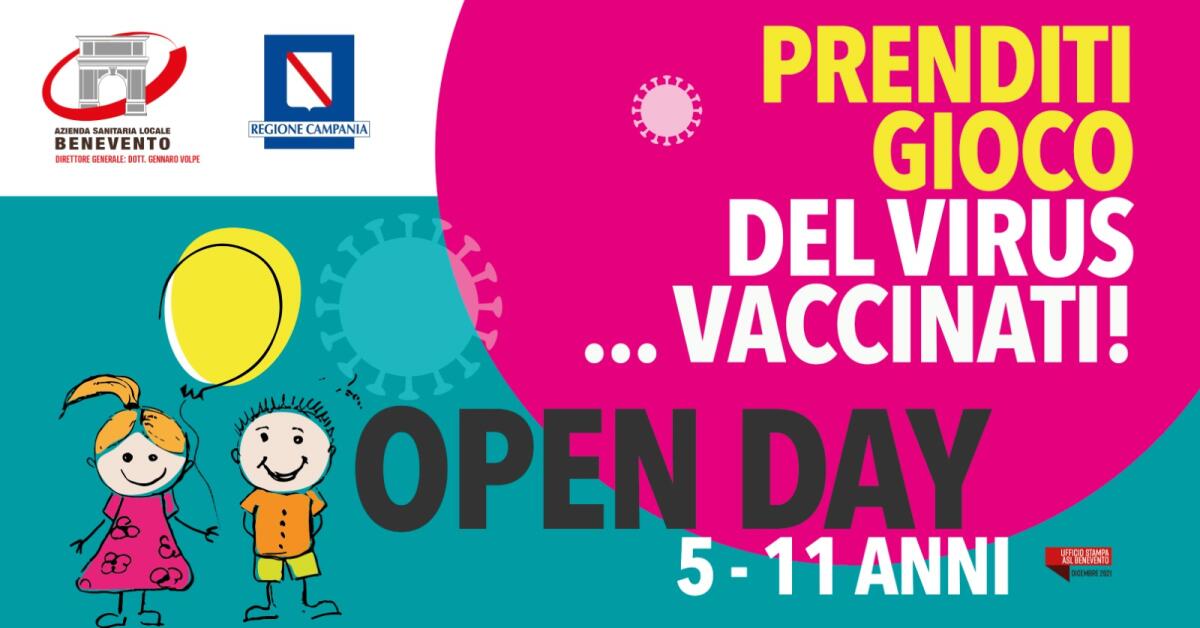 ASL BN, prosegue la campagna vaccinale contro il Covid. Open day per i bambini nei distretti sanitari - 