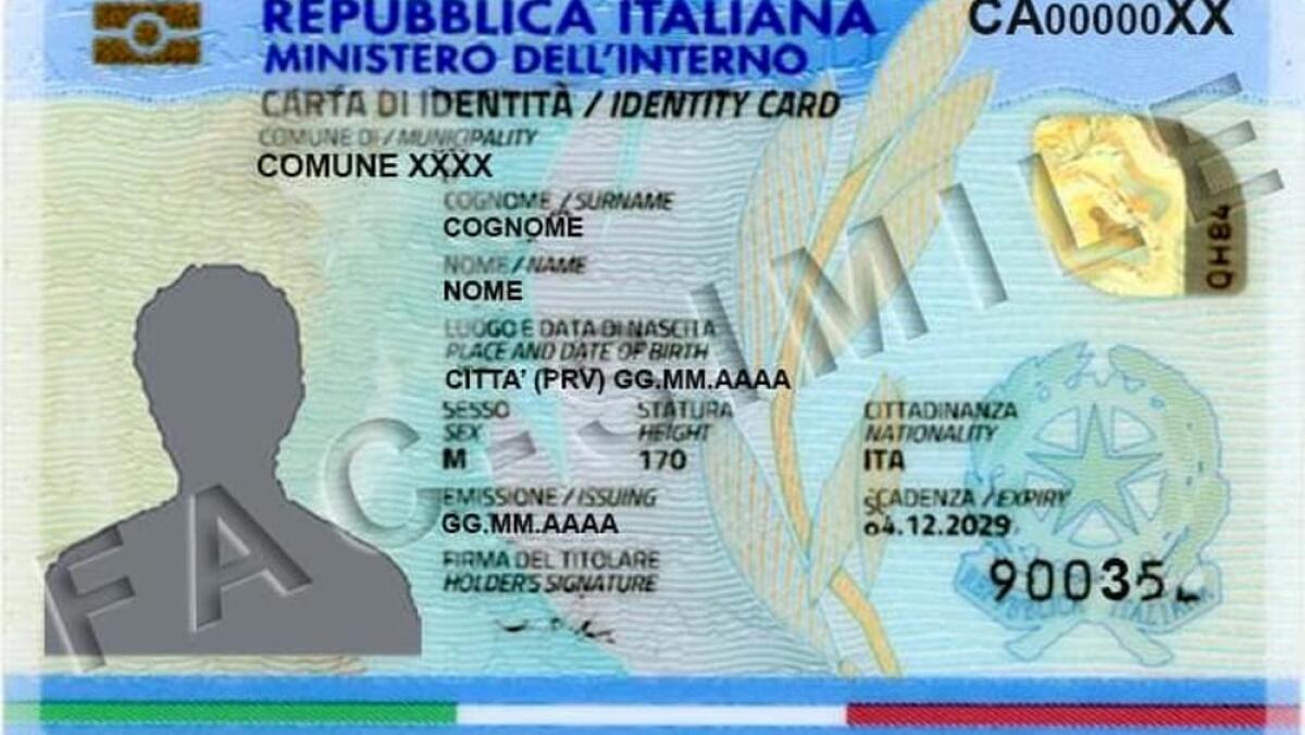 Falsifica carta di identità e documenti fiscali di un'altra persona e effettua acquisti per migliaia di euro - 