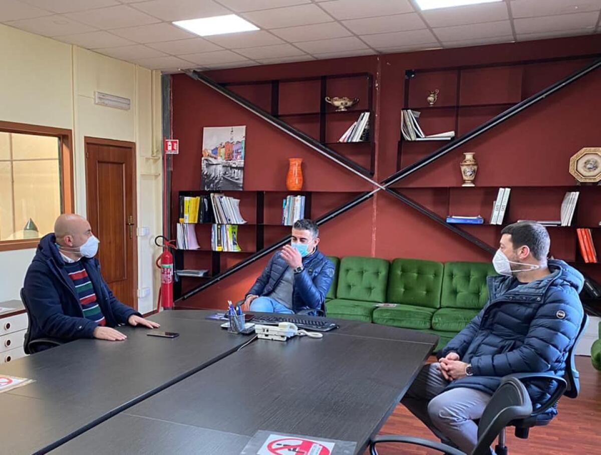 Cervinara.  Presidente Asi Pisano incontra management Marra Trading srl - 