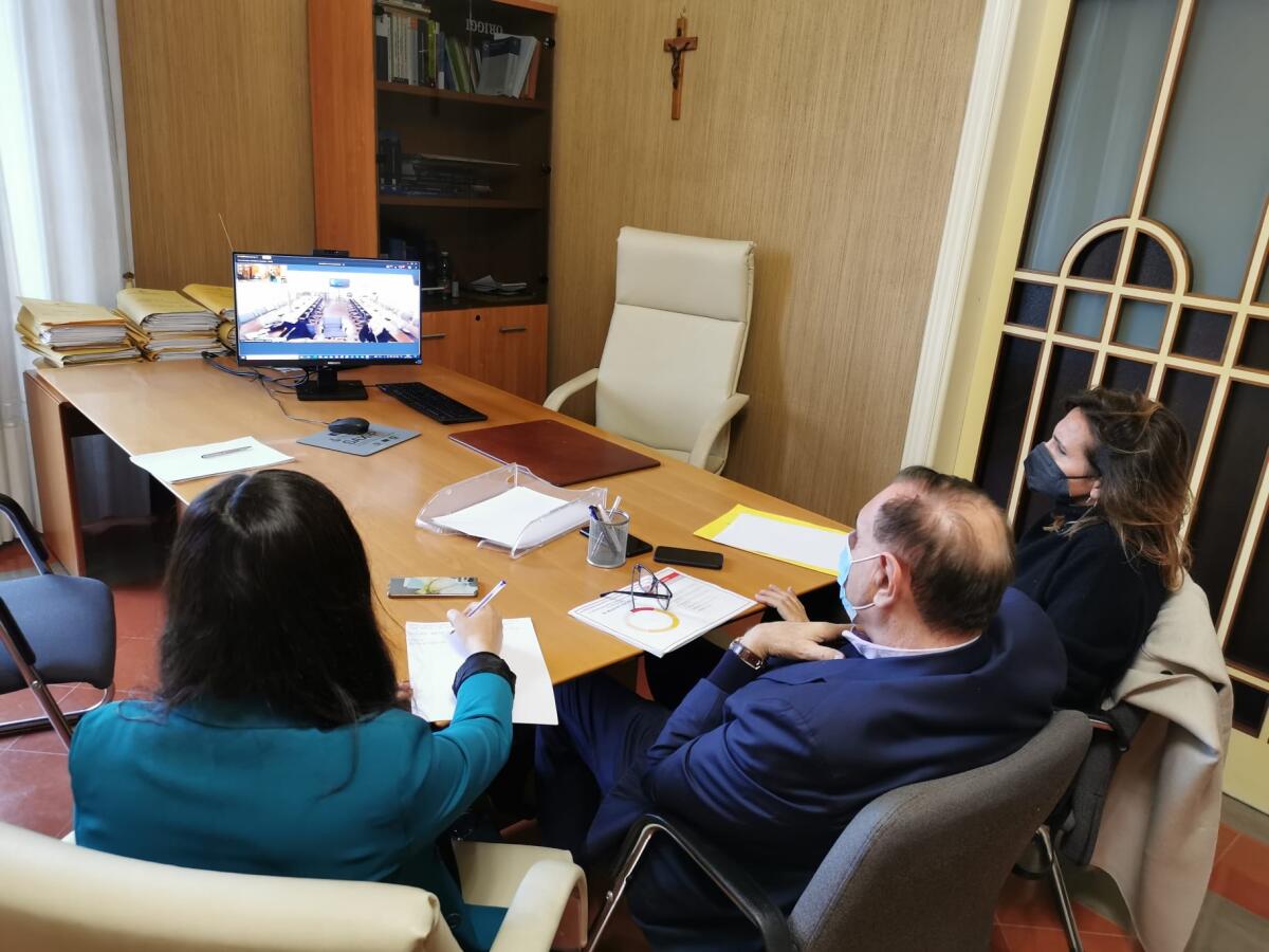 Benevento. Riunione della Cabina di Regia per il Piano Nazionale di Ripresa e Resilienza (PNRR) - 