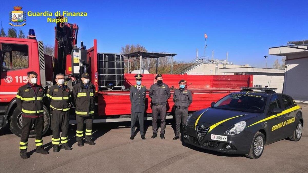 GDF Napoli: donati 2000 litri di gasolio sequestrato ai Vigili del Fuoco e all'Eremo dei Camaldoli - 