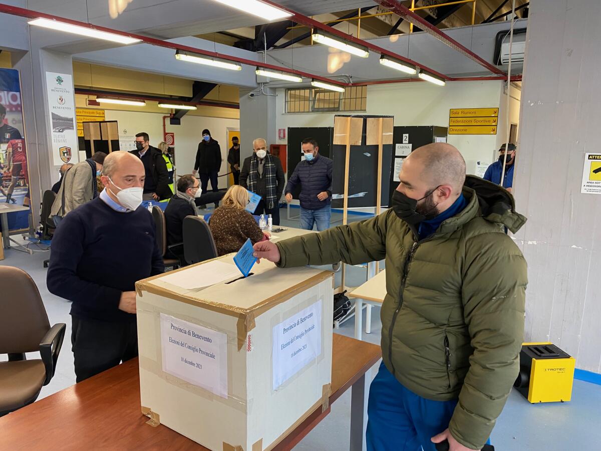 Aperto il Seggio Elettorale per il rinnovo del Consiglio Provinciale di Benevento - 