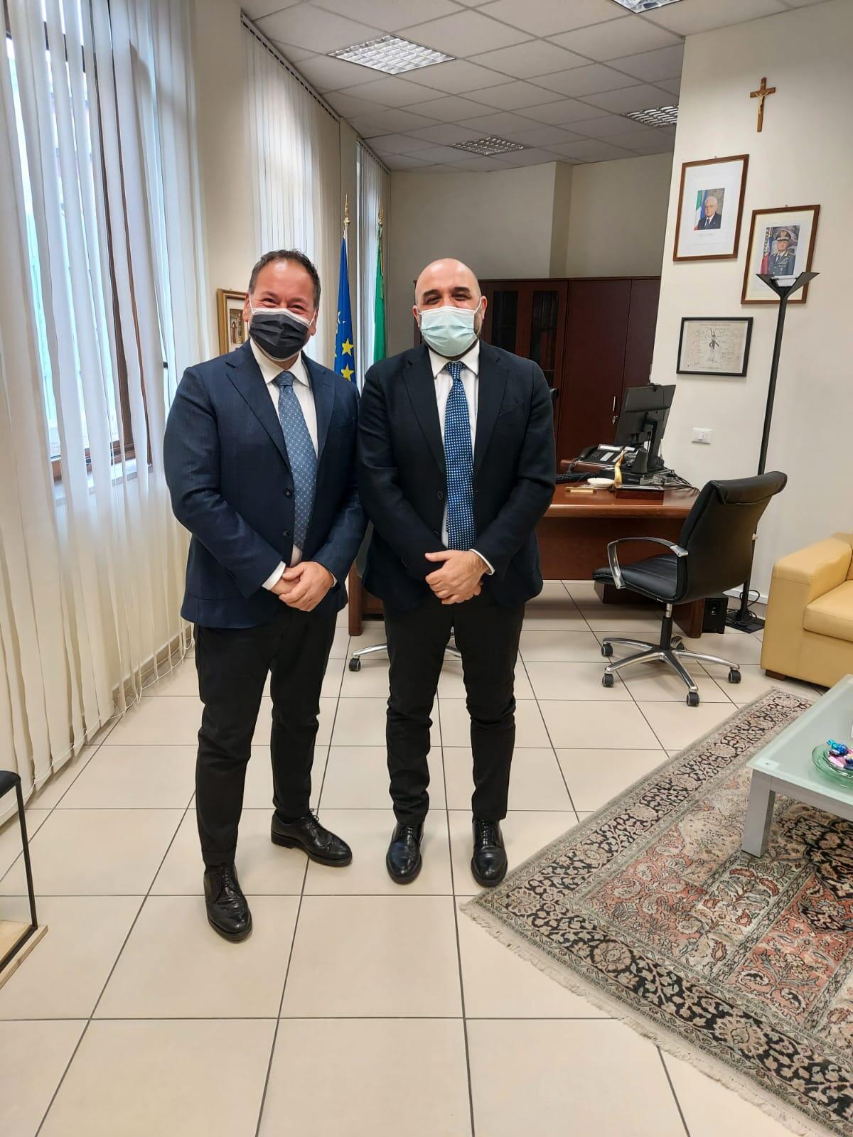Incontri istituzionali per il presidente Buonopane. - 
