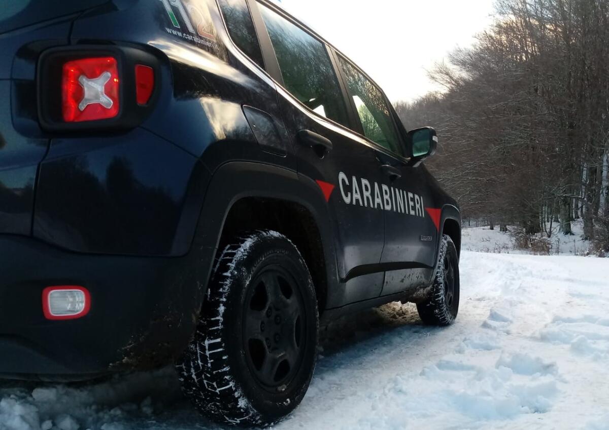Bloccati nella neve, quattro giovani soccorsi dai Carabinieri - 