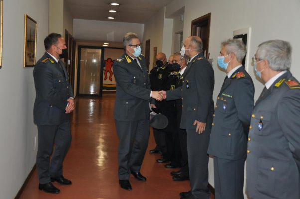 Visita del Comandante Regionale della Guardia di Finanza, al Comando Provinciale di Avellino