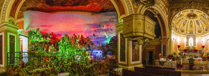 Avellino. Inaugurazione della mostra Dentro il presepe.