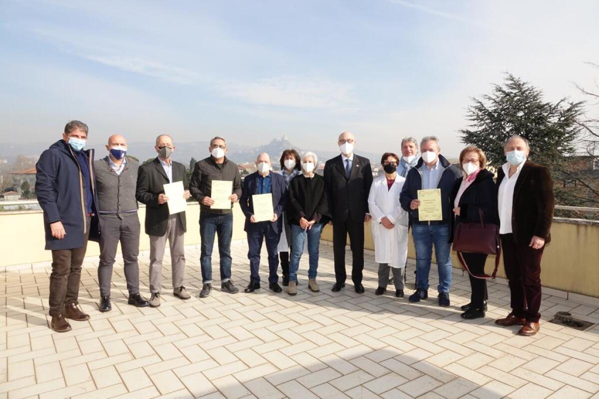 Cerimonia di pensionamento di dipendenti Distretto Montesarchio - 