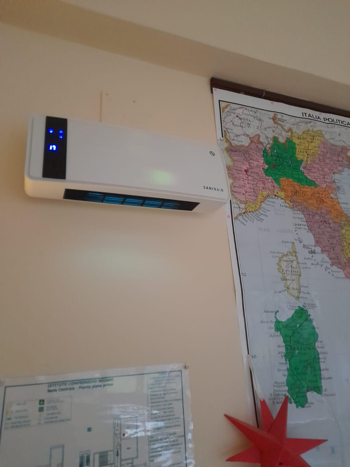 Sanificatori con Fotocatalisi: il “De Sanctis” di Moiano investe sulla prevenzione - 