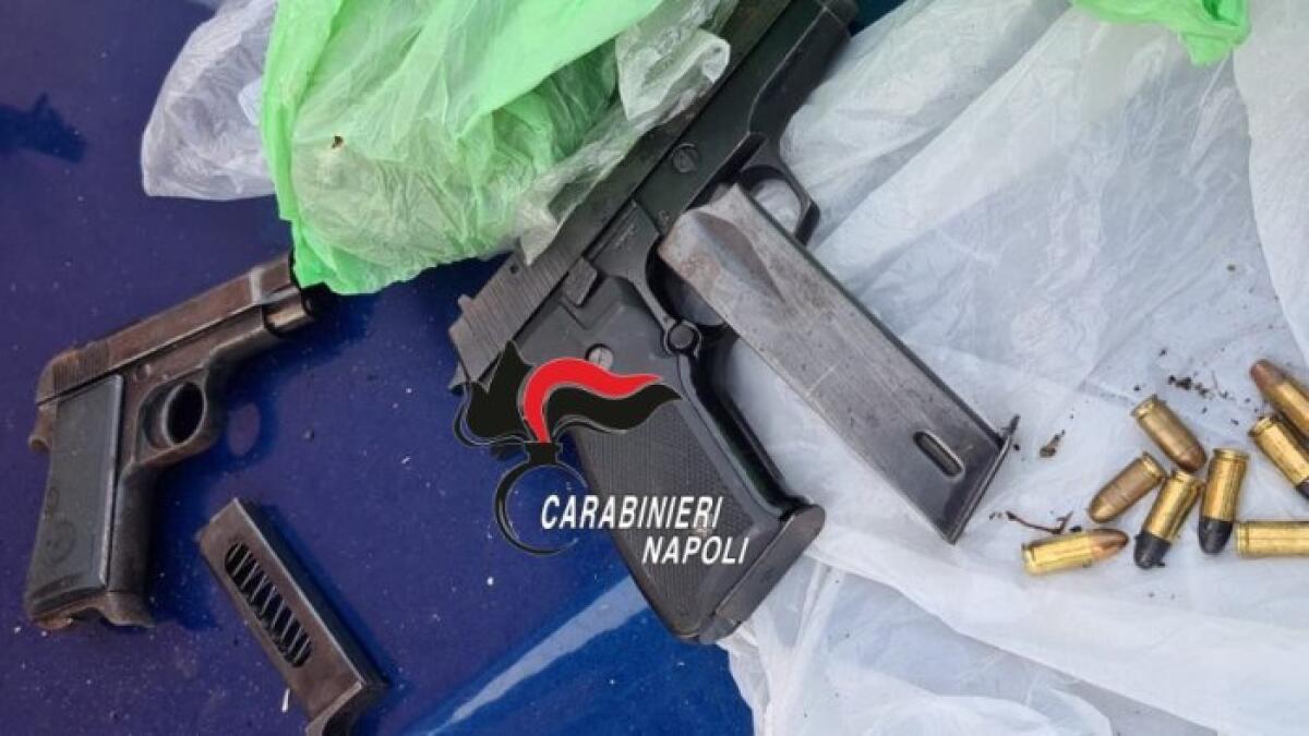 Sequestrate dai carabinieri due pistole - 