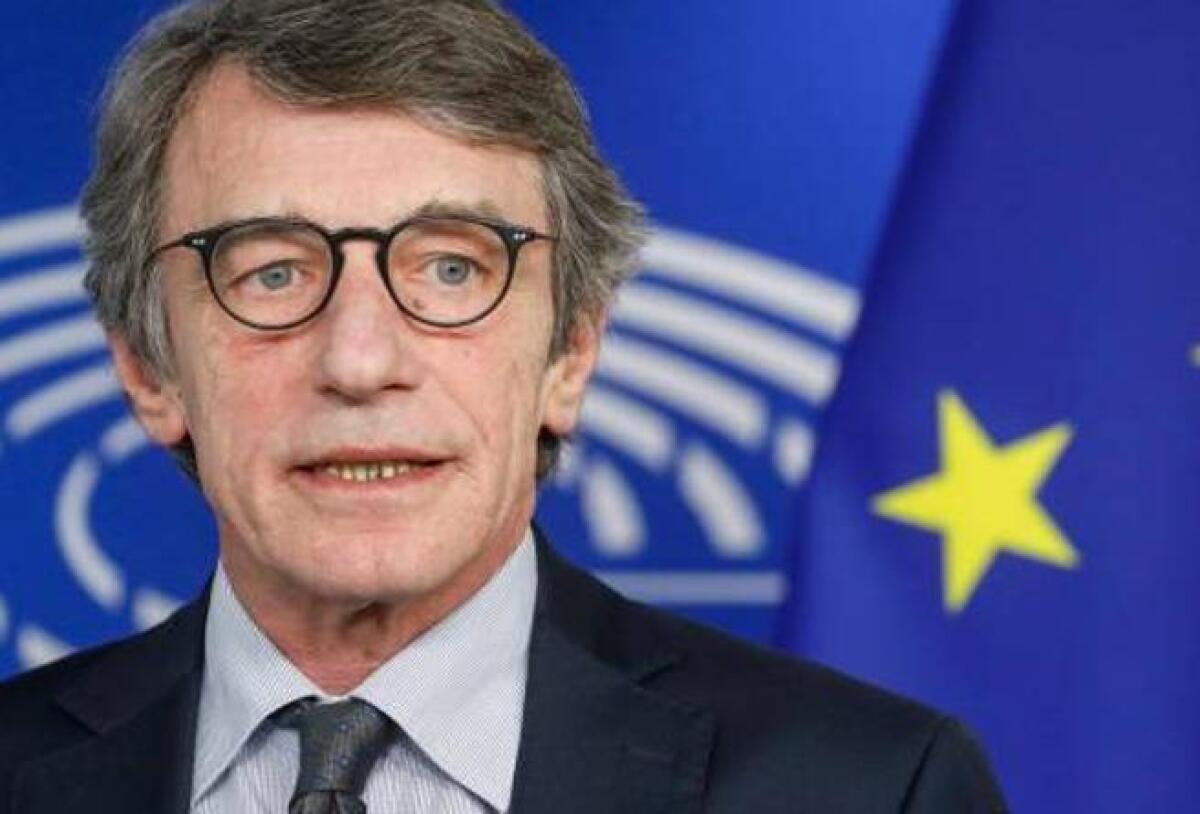 E' morto David Sassoli, Presidente del Parlamento Europeo - 