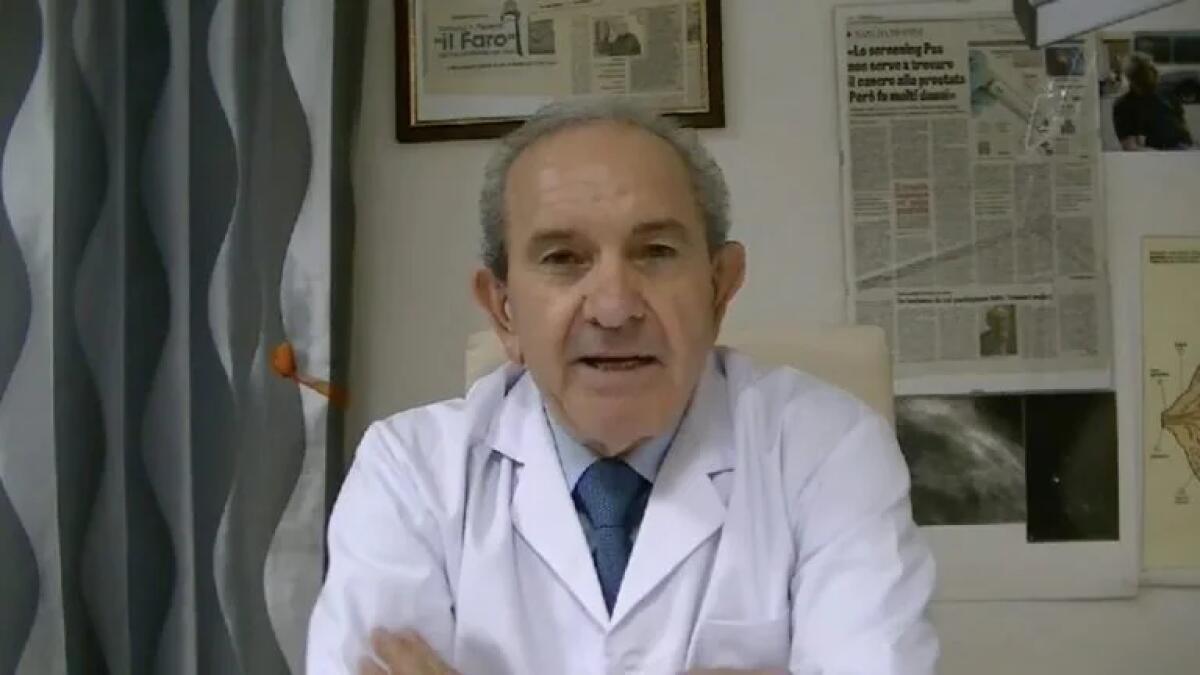 Medico novax Roberto Petrella alla moglie del paziente: “Se va in ospedale muore" - 