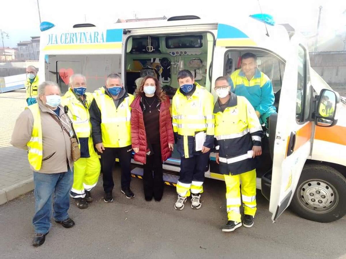 Ringraziamento  alla Protezione Civile di Cervinara - 