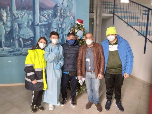 Ringraziamento  alla Protezione Civile di Cervinara