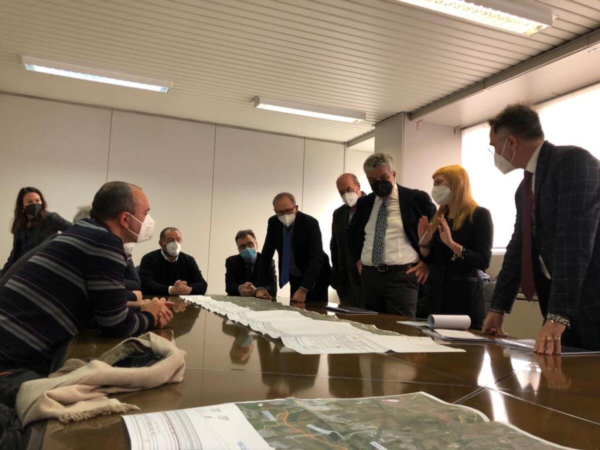Primo tavolo di lavoro con la Regione Campania per la superstrada Caserta-Benevento - 