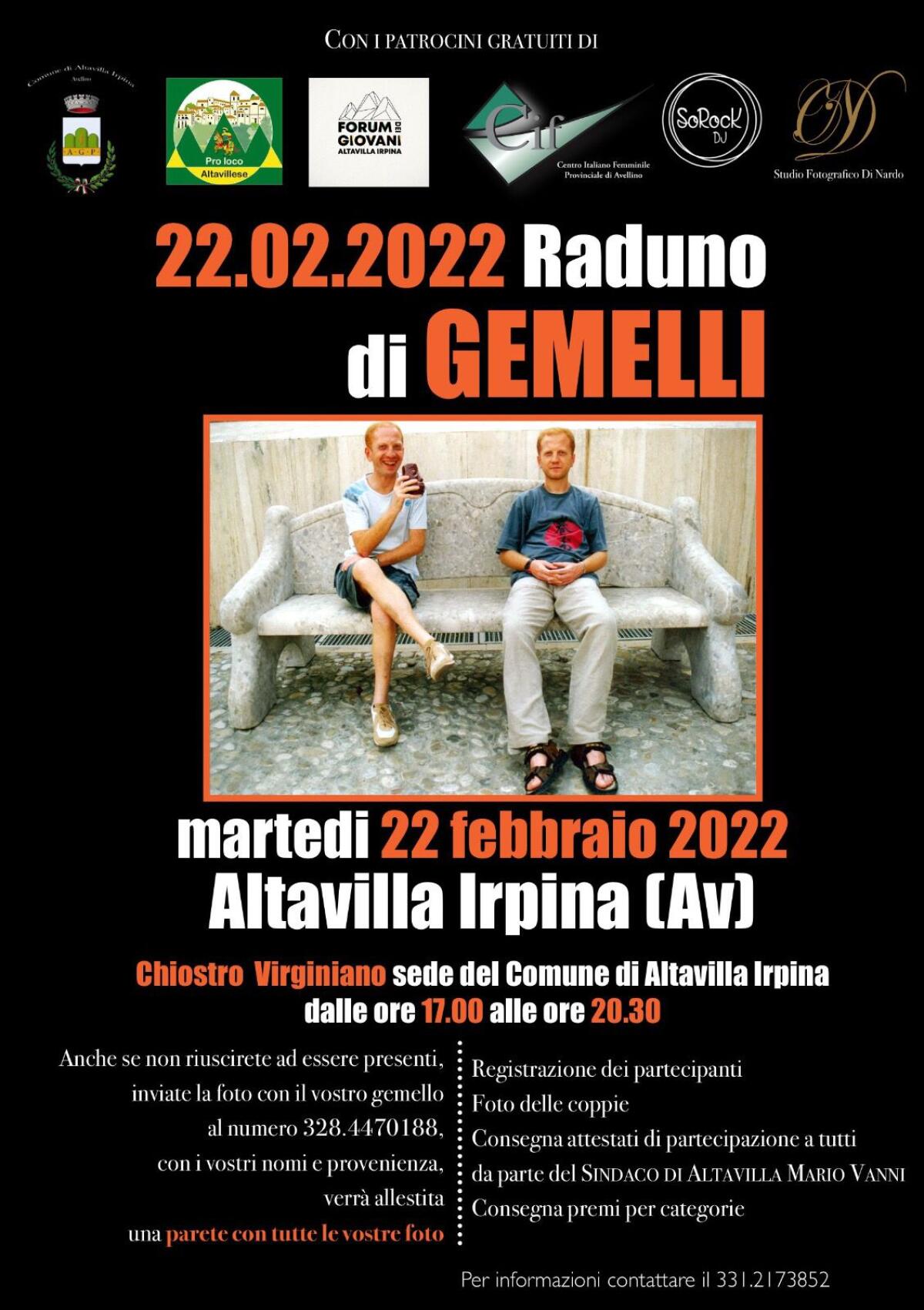 22 2 22 Altavilla Irpinia: Raduno dei gemelli - 