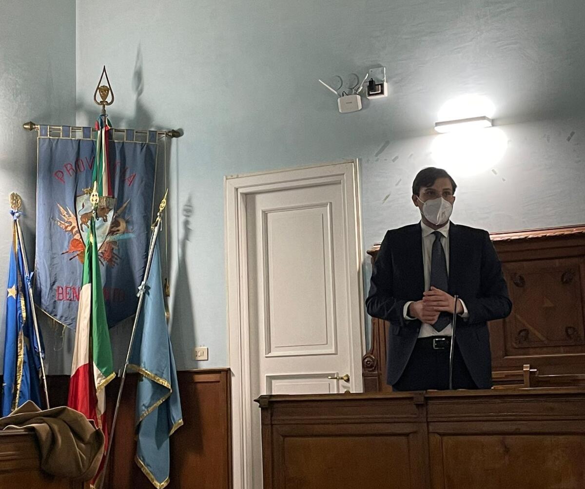 Luca Polito del Coordinamento dei Forum dei Giovani della Provincia di Benevento al Forum Regionale dei Giovani  - 