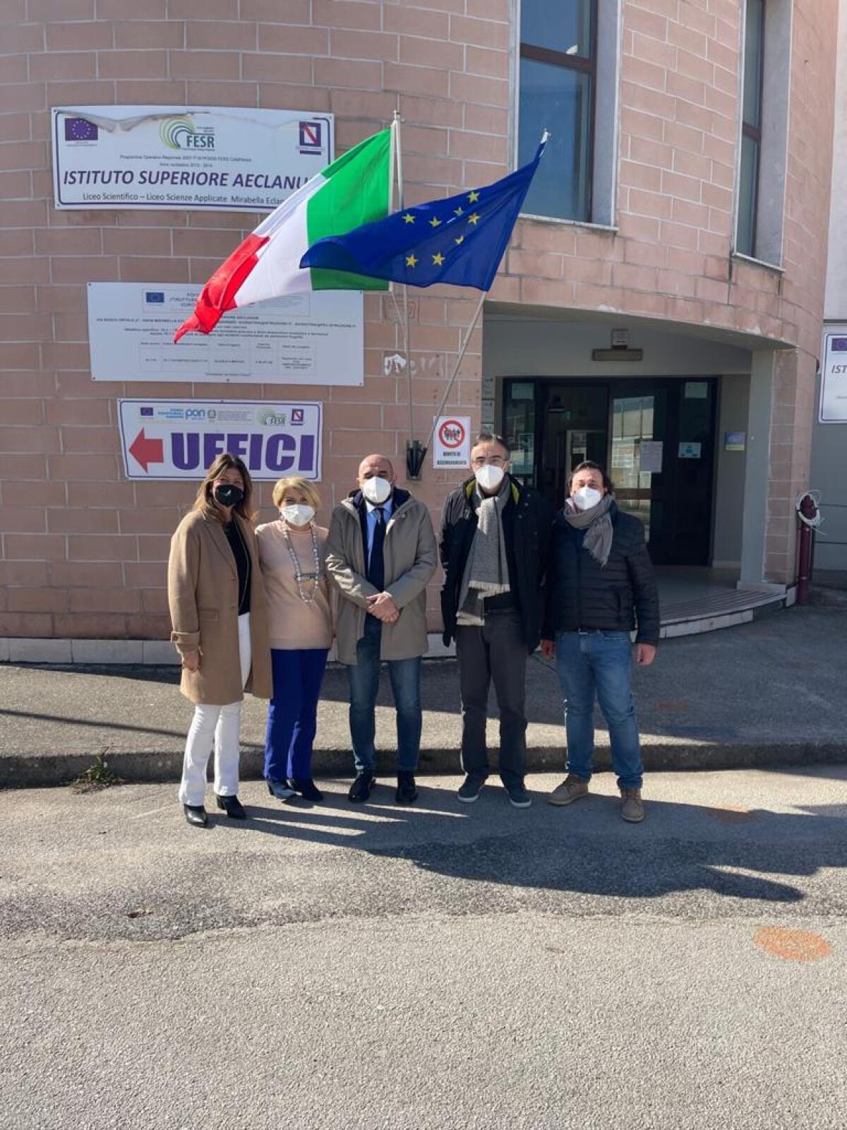 Scuole superiori, il presidente Buonopane fa tappa negli istituti di Frigento, Grottaminarda e Mirabella Eclano - 