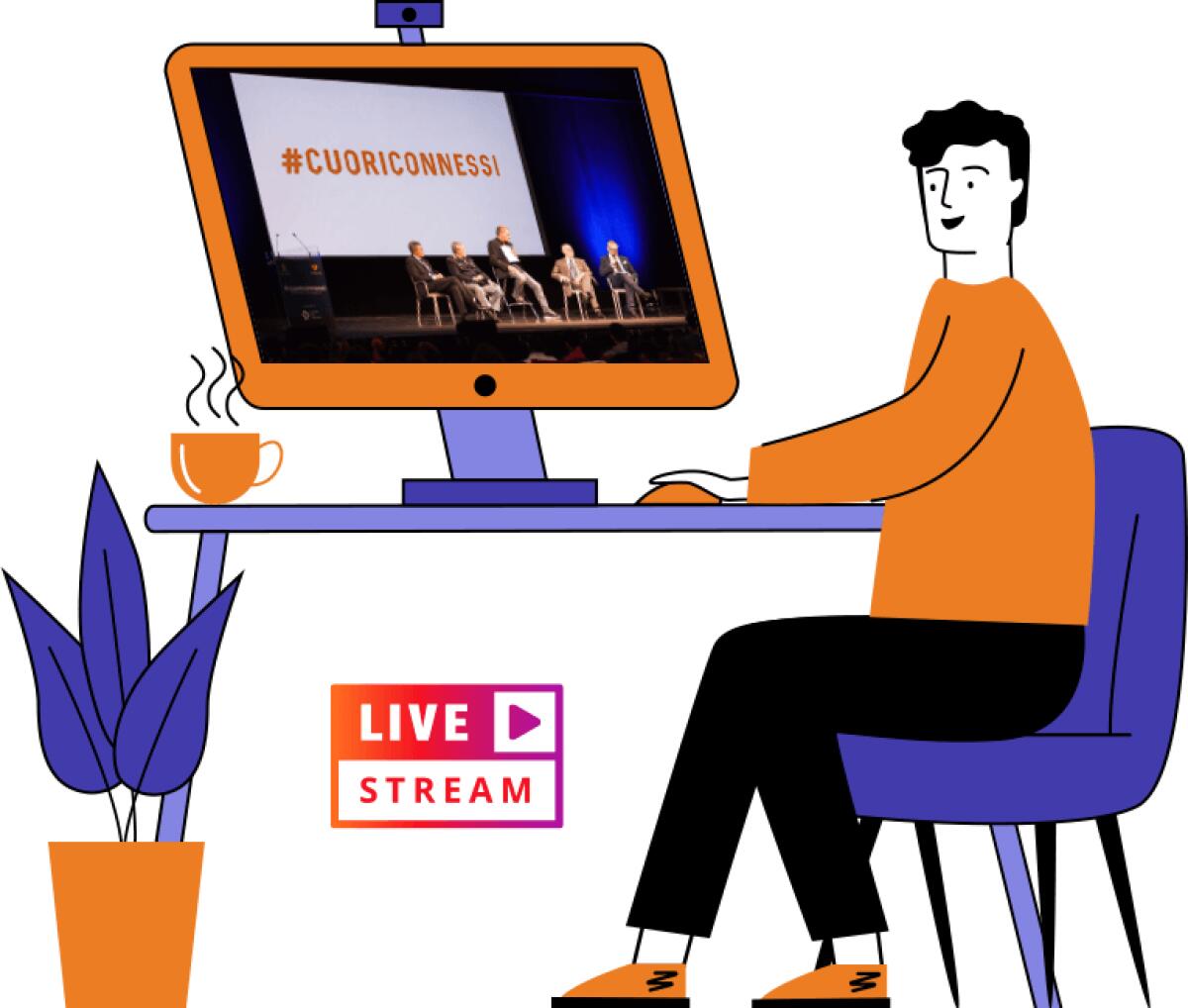 Tutto è pronto per la diretta streaming di #CuoriConnessi - 