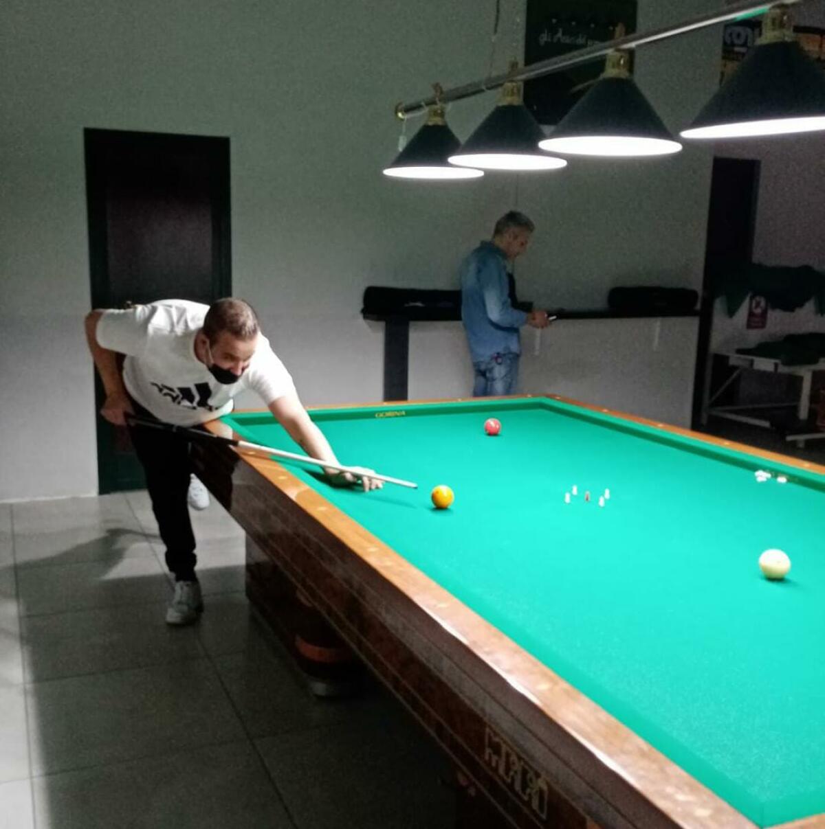 Luca Clemente di Cervinara nelle fasi finali del Ranking Nazionale di biliardo sportivo - 