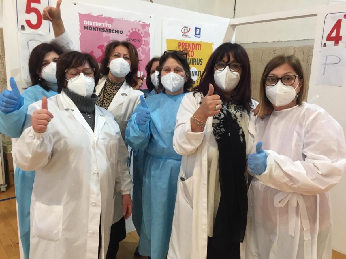 Hub vaccinazioni Montesarchio, inoculate 146 dosi - 