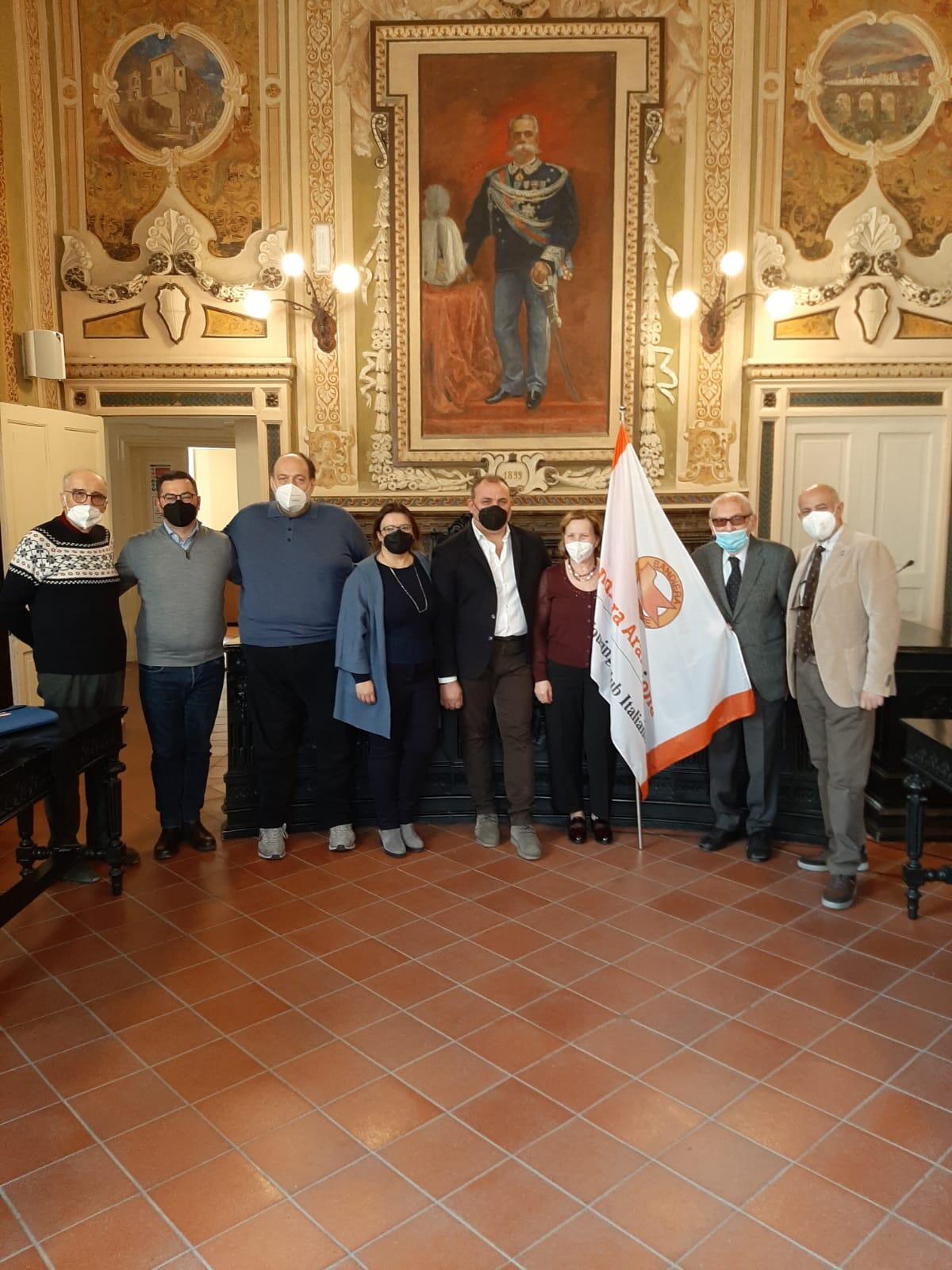 A Palazzo San Francesco i rapppresentanti del Touring Club italiano - 