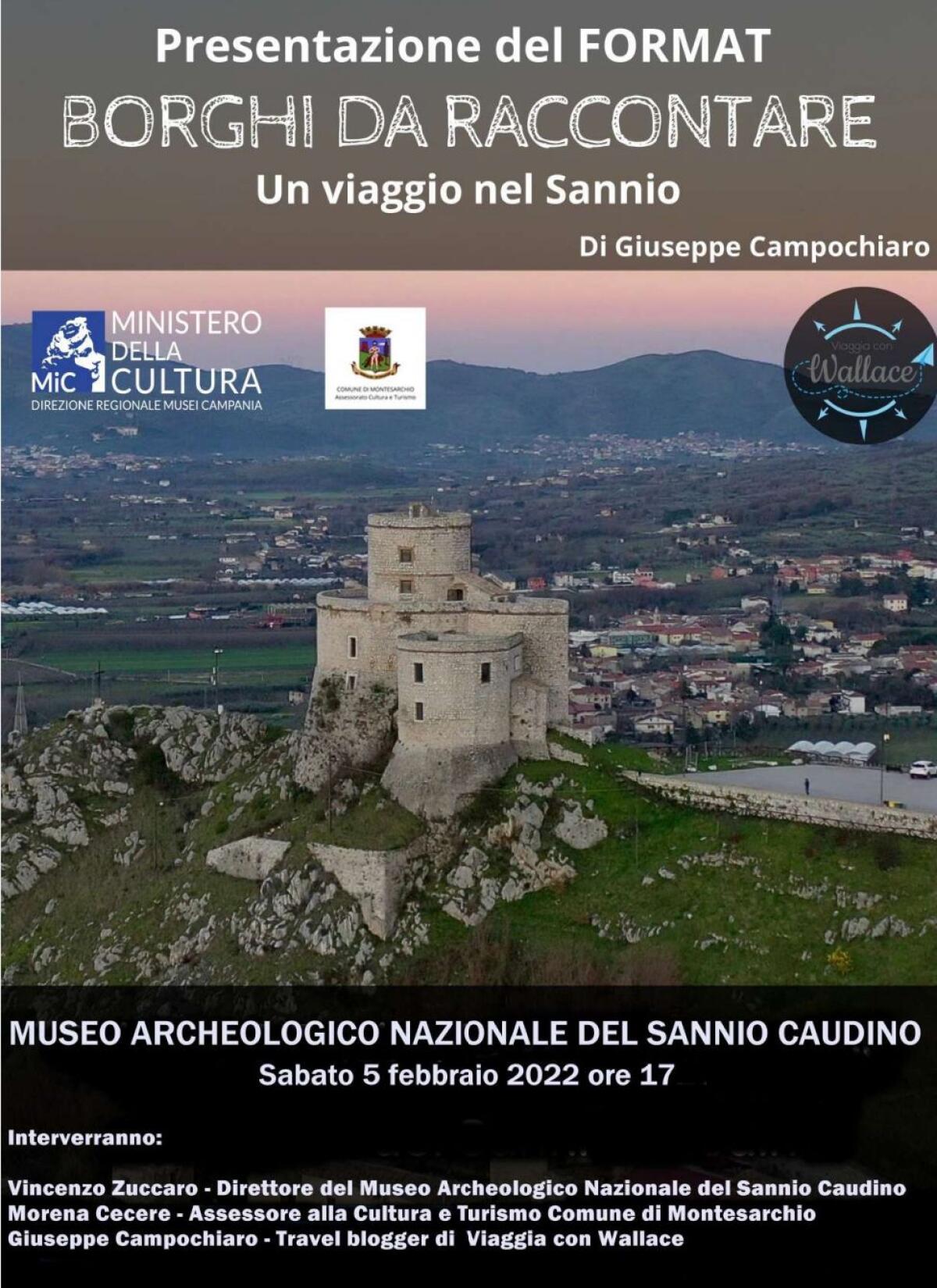 Sarà a Montesarchio sabato 5 febbraio il Travel Blogger e Videomaker, Giuseppe Campochiaro - 
