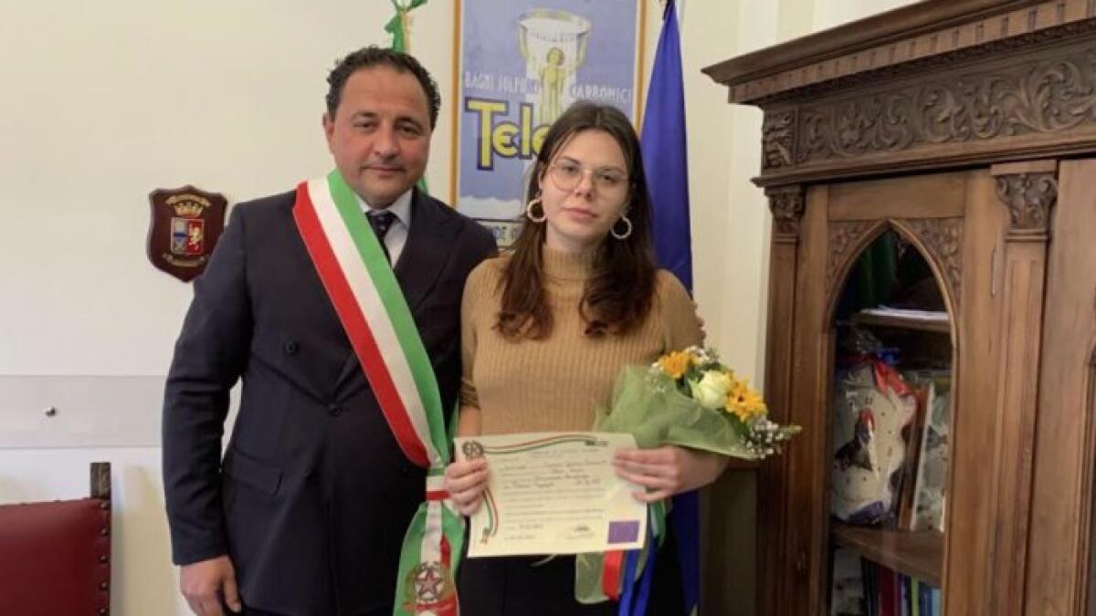 Telese Terme, conferita cittadinanza italiana a giovane ragazza ucraina - 