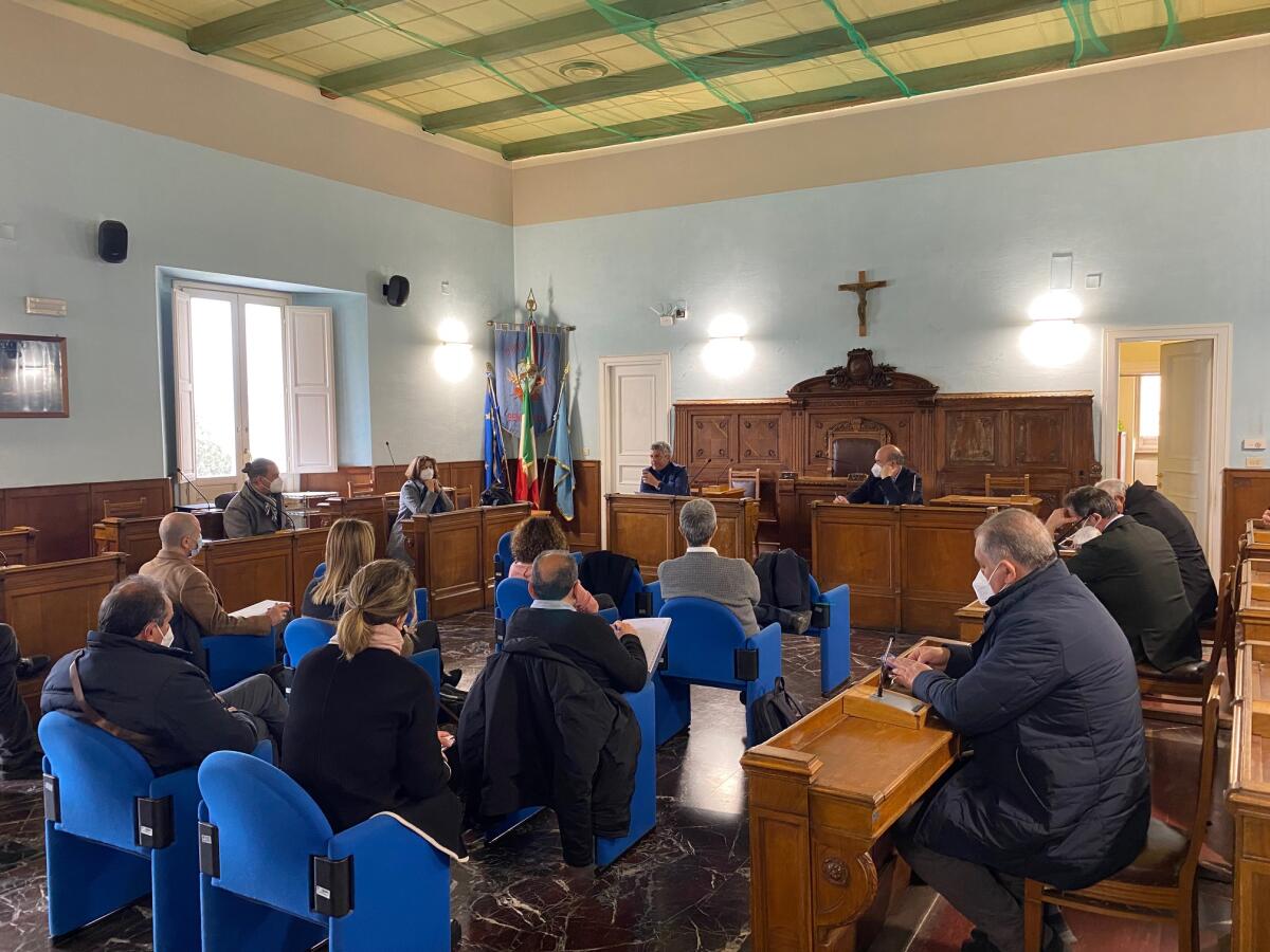 Rocca dei Rettori, riunione di lavoro per il PNRR - 