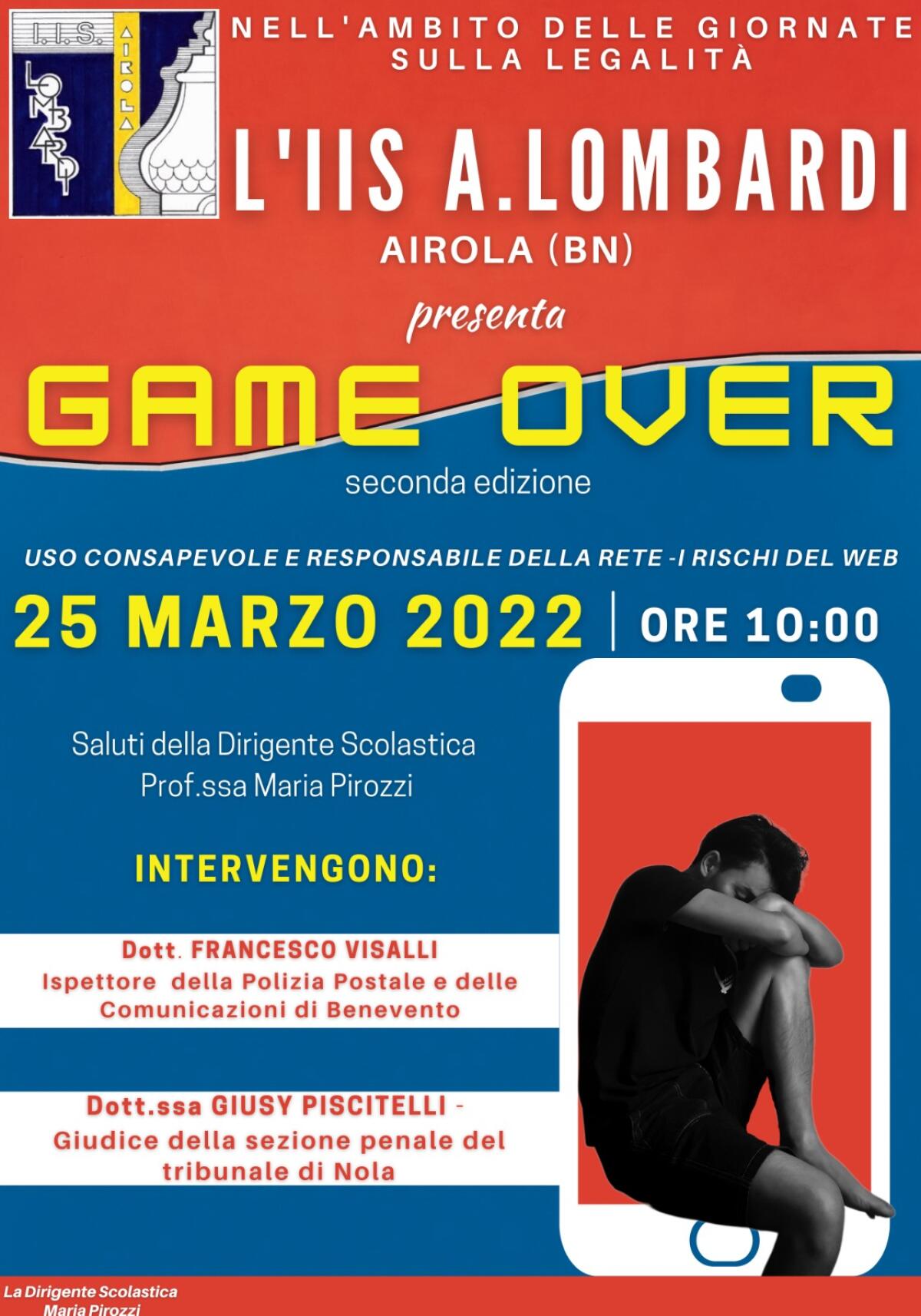 Airola. Il Lombardi contro il Cyberbullismo. - 