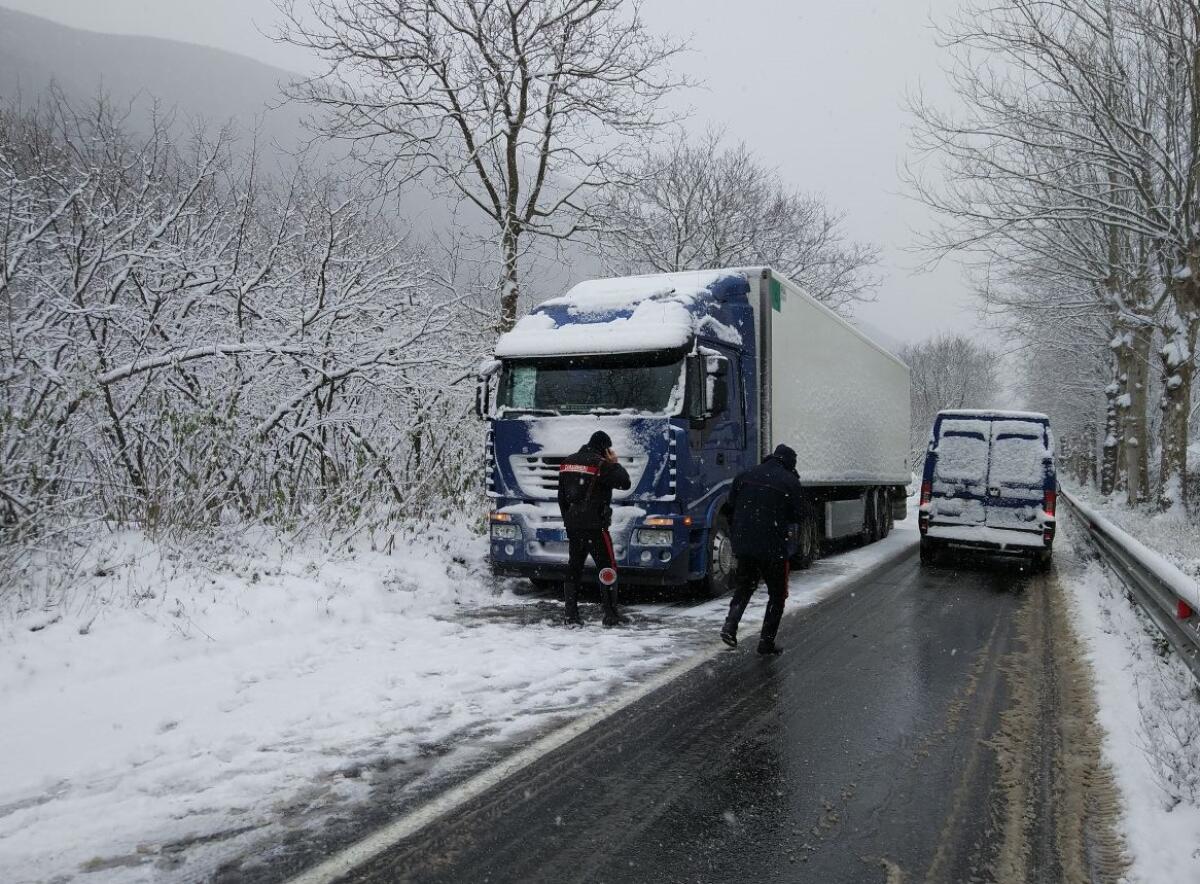 Emergenza Neve, interventi dei Carabinieri - 