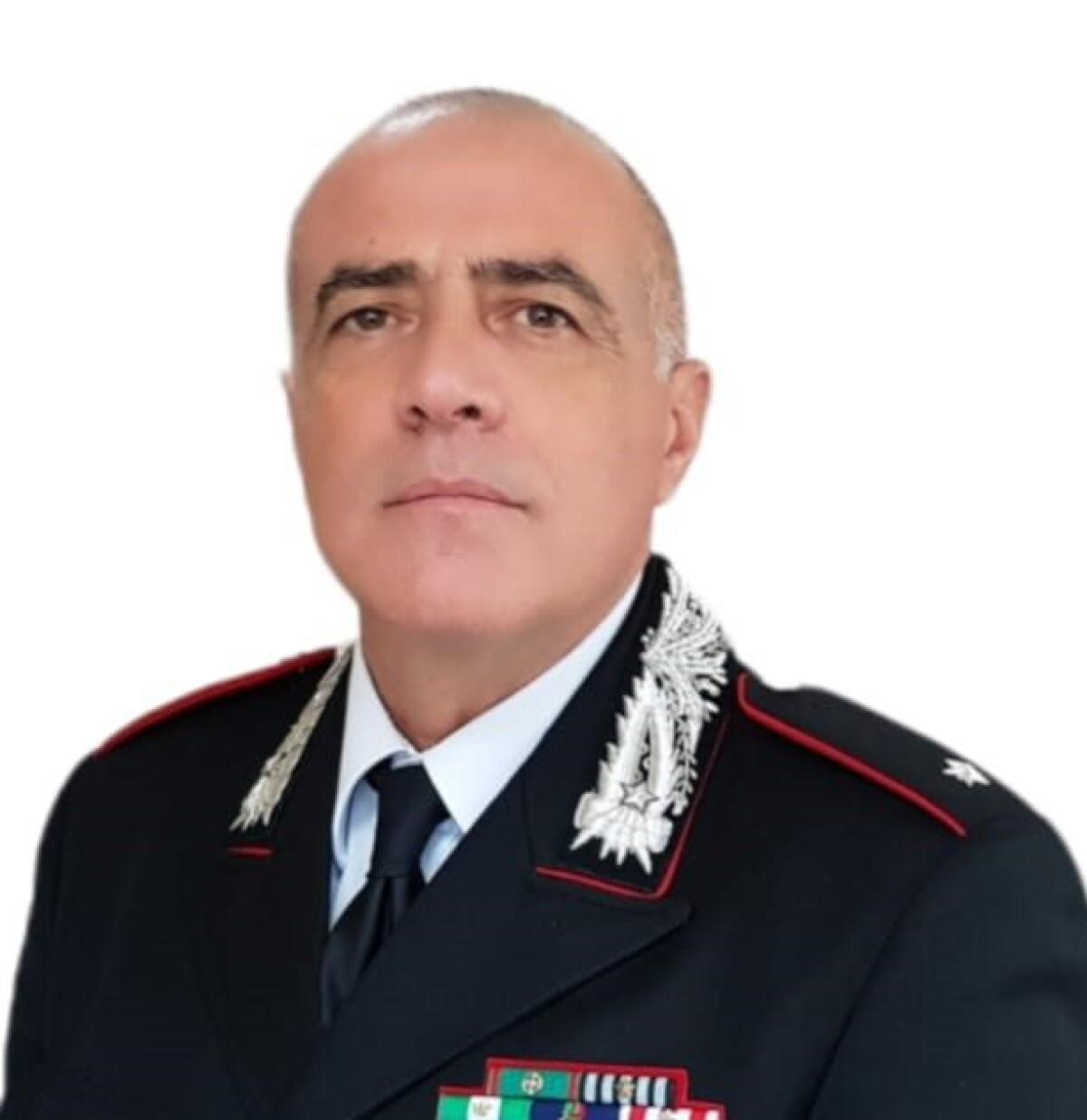 Sottotenente Senatore nuovo Comandante sez. Operativa Compagnia CC Avellino - 