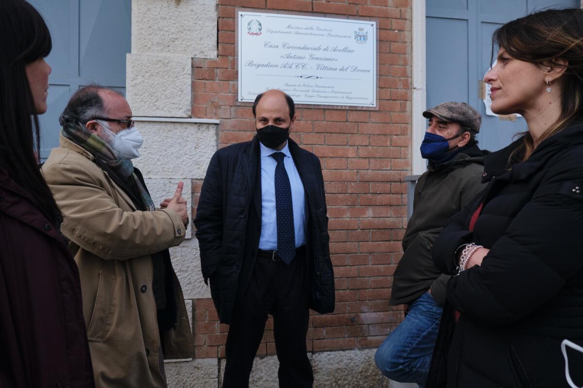 Proiezione del film "Ariaferma" nel carcere di Bellizzi Irpino - 
