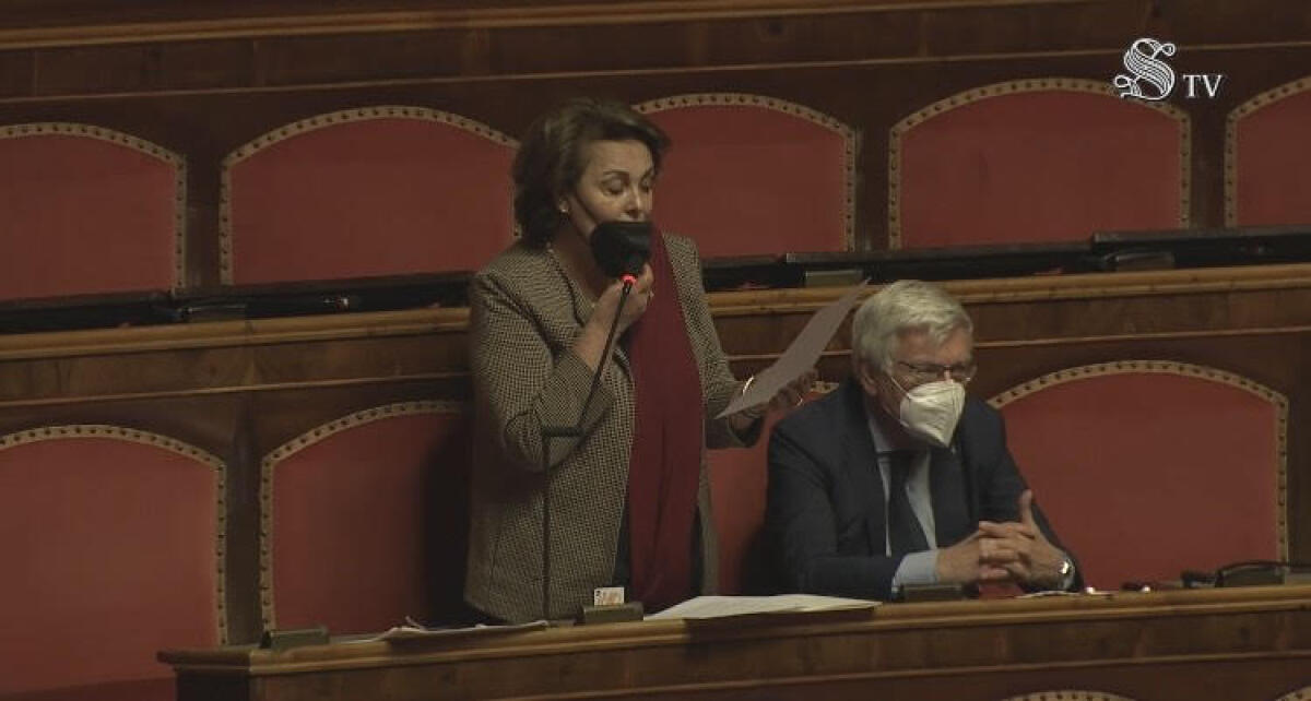 Intervento di fine seduta in Aula al Senato Sen. Lonardo su Distretto Idrico Calore Irpino - 